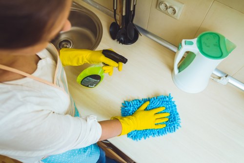 Detailed kitchen and bathroom cleaning for move-out handovers in Brent