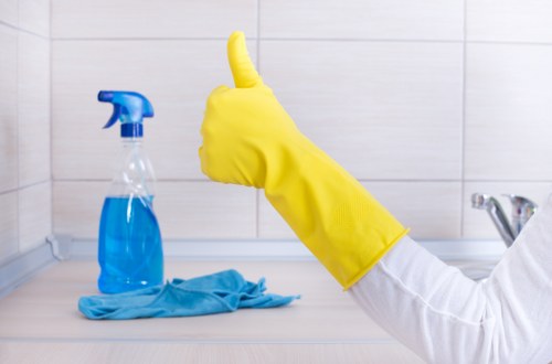 Thorough bathroom and kitchen deep clean for a property in Brent