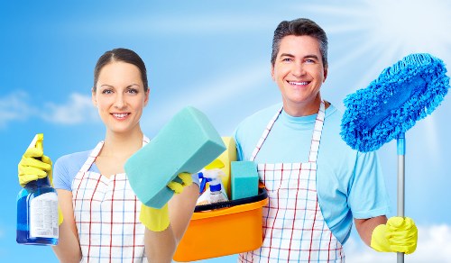 Kitchen deep cleaning included in a Brent move out clean